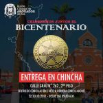 Entrega de los solaperos en Chincha.